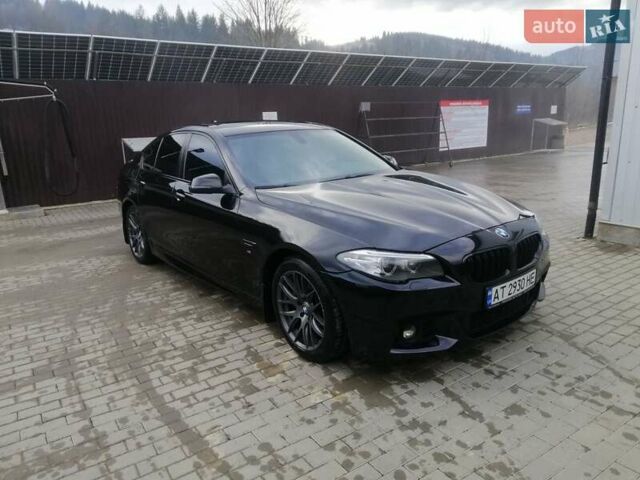 Чорний БМВ 5 Серія, об'ємом двигуна 2 л та пробігом 181 тис. км за 14900 $, фото 2 на Automoto.ua