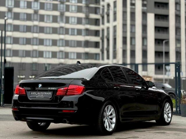 Черный БМВ 5 Серия, объемом двигателя 3 л и пробегом 178 тыс. км за 15500 $, фото 4 на Automoto.ua