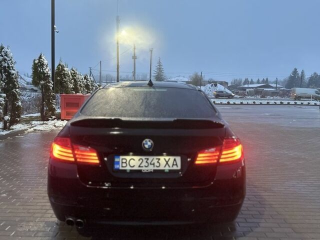 Чорний БМВ 5 Серія, об'ємом двигуна 2 л та пробігом 158 тис. км за 13400 $, фото 1 на Automoto.ua