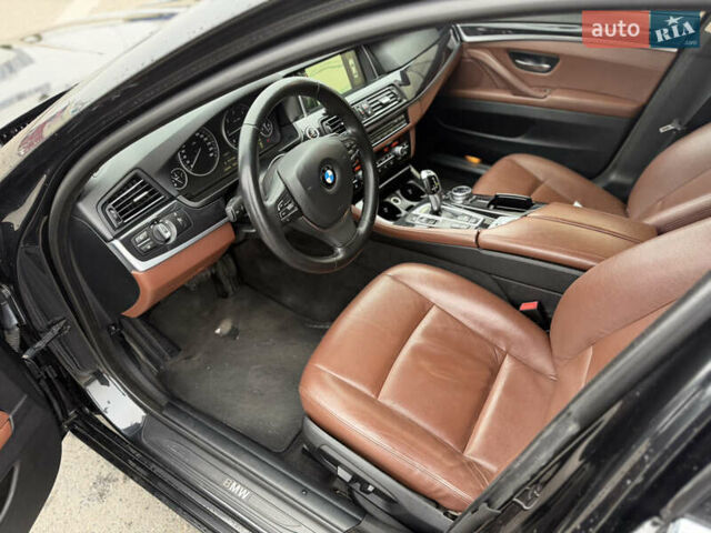 Чорний БМВ 5 Серія, об'ємом двигуна 2 л та пробігом 330 тис. км за 16000 $, фото 5 на Automoto.ua