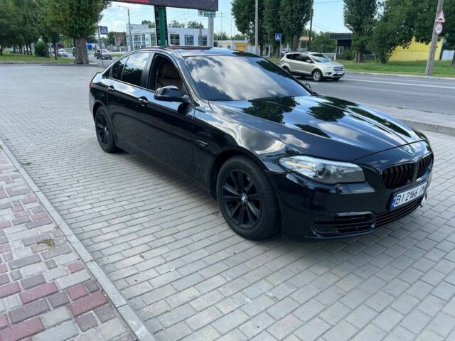 Чорний БМВ 5 Серія, об'ємом двигуна 2 л та пробігом 220 тис. км за 13399 $, фото 3 на Automoto.ua