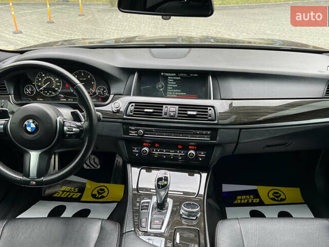 БМВ 5 Серия 2014 в Львове на Automoto.ua Черный БМВ 5 Серия, объемом двигателя 2.99 л и пробегом 236 тыс. км за 19750 $, фото 10 на Automoto.ua