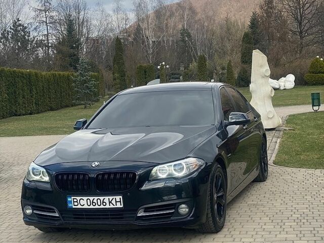 Черный БМВ 5 Серия, объемом двигателя 2 л и пробегом 248 тыс. км за 15000 $, фото 1 на Automoto.ua