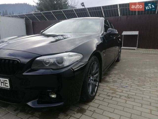Чорний БМВ 5 Серія, об'ємом двигуна 2 л та пробігом 181 тис. км за 14900 $, фото 1 на Automoto.ua