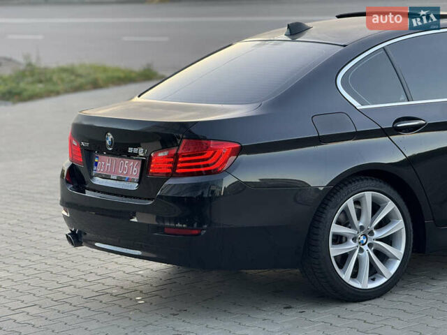 Чорний БМВ 5 Серія, об'ємом двигуна 2 л та пробігом 188 тис. км за 15499 $, фото 8 на Automoto.ua