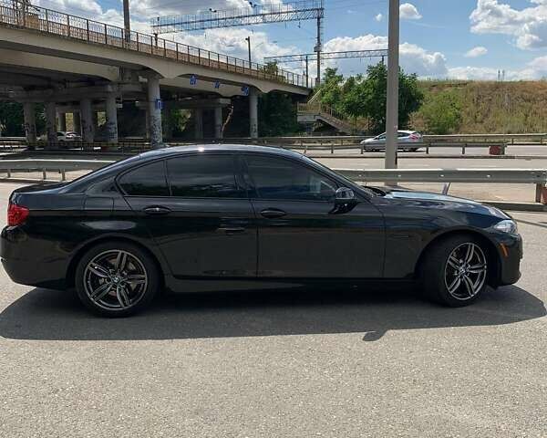 Черный БМВ 5 Серия, объемом двигателя 2 л и пробегом 203 тыс. км за 12700 $, фото 2 на Automoto.ua