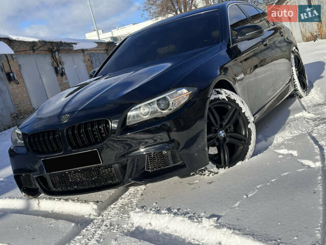 Черный БМВ 5 Серия, объемом двигателя 2 л и пробегом 257 тыс. км за 13500 $, фото 1 на Automoto.ua