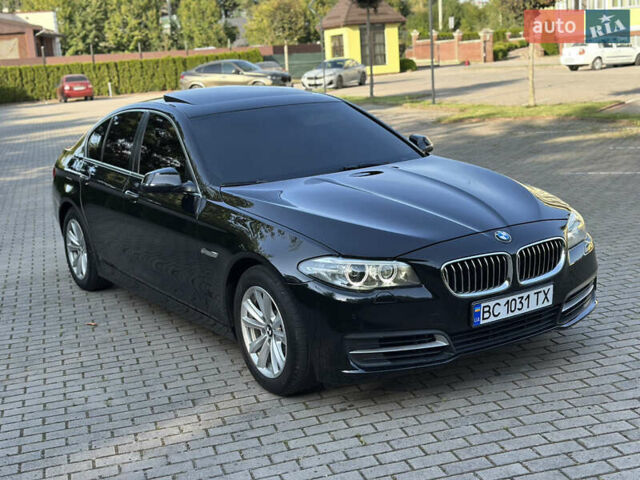 Чорний БМВ 5 Серія, об'ємом двигуна 2 л та пробігом 176 тис. км за 13700 $, фото 2 на Automoto.ua