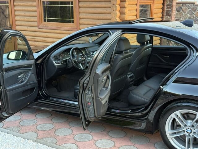 Чорний БМВ 5 Серія, об'ємом двигуна 2 л та пробігом 200 тис. км за 15999 $, фото 10 на Automoto.ua