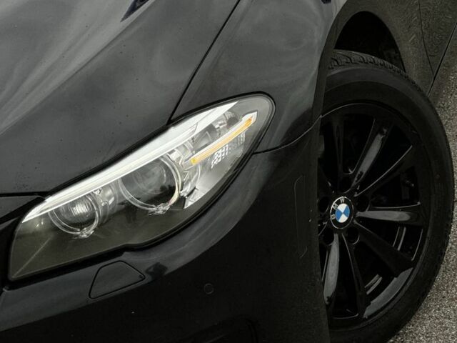 Черный БМВ 5 Серия, объемом двигателя 2 л и пробегом 314 тыс. км за 10700 $, фото 2 на Automoto.ua