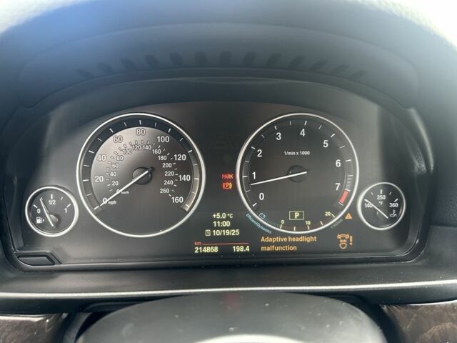 Чорний БМВ 5 Серія, об'ємом двигуна 2 л та пробігом 214 тис. км за 12000 $, фото 15 на Automoto.ua