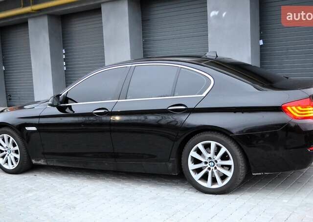 Чорний БМВ 5 Серія, об'ємом двигуна 2 л та пробігом 273 тис. км за 13952 $, фото 6 на Automoto.ua