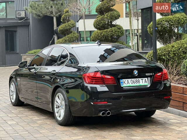 Черный БМВ 5 Серия, объемом двигателя 2 л и пробегом 282 тыс. км за 12499 $, фото 4 на Automoto.ua