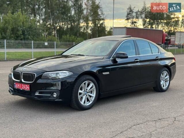 Черный БМВ 5 Серия, объемом двигателя 2 л и пробегом 147 тыс. км за 14200 $, фото 1 на Automoto.ua