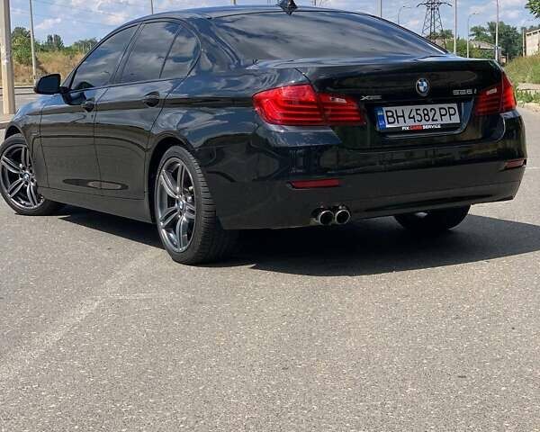 Черный БМВ 5 Серия, объемом двигателя 2 л и пробегом 203 тыс. км за 12700 $, фото 5 на Automoto.ua