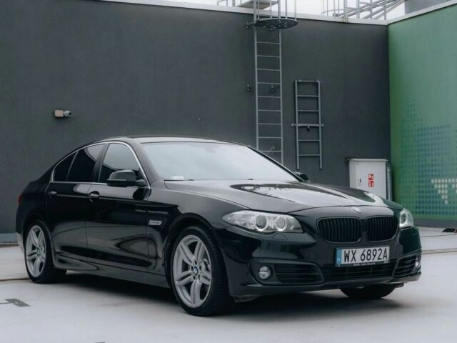 Чорний БМВ 5 Серія, об'ємом двигуна 2 л та пробігом 104 тис. км за 10900 $, фото 6 на Automoto.ua