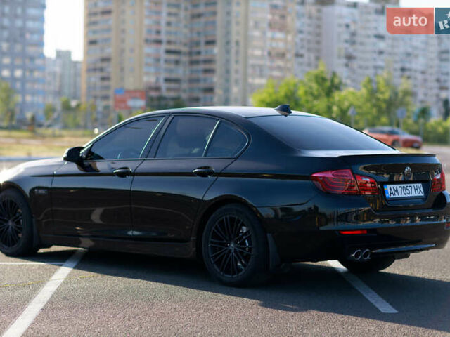 Черный БМВ 5 Серия, объемом двигателя 2 л и пробегом 247 тыс. км за 19400 $, фото 4 на Automoto.ua