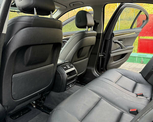 Черный БМВ 5 Серия, объемом двигателя 2 л и пробегом 188 тыс. км за 15000 $, фото 14 на Automoto.ua