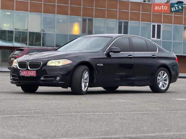 Черный БМВ 5 Серия, объемом двигателя 2 л и пробегом 101 тыс. км за 15900 $, фото 4 на Automoto.ua