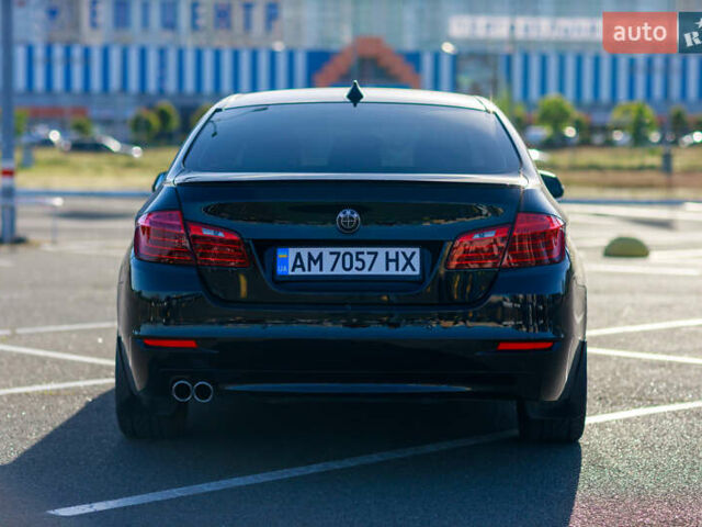 Черный БМВ 5 Серия, объемом двигателя 2 л и пробегом 247 тыс. км за 19400 $, фото 5 на Automoto.ua