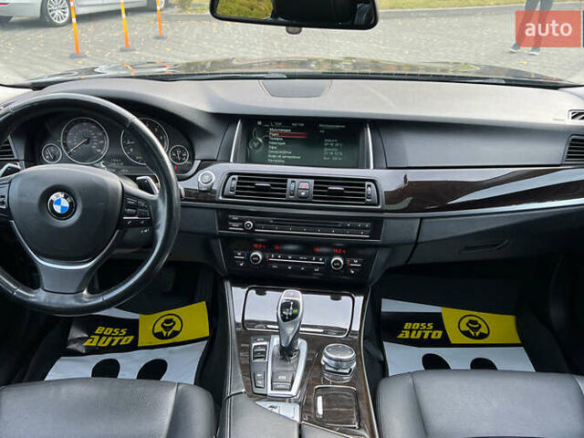 Чорний БМВ 5 Серія, об'ємом двигуна 2 л та пробігом 182 тис. км за 16300 $, фото 12 на Automoto.ua
