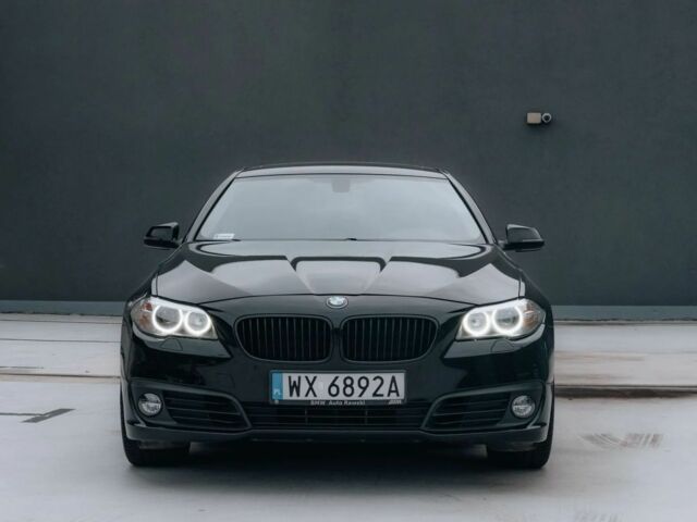 Чорний БМВ 5 Серія, об'ємом двигуна 2 л та пробігом 104 тис. км за 10900 $, фото 1 на Automoto.ua