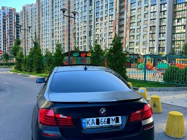 Черный БМВ 5 Серия, объемом двигателя 2 л и пробегом 167 тыс. км за 15900 $, фото 1 на Automoto.ua