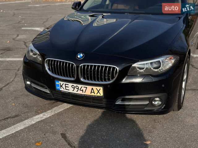 Черный БМВ 5 Серия, объемом двигателя 2 л и пробегом 198 тыс. км за 20000 $, фото 3 на Automoto.ua