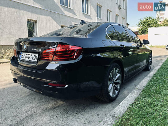 Черный БМВ 5 Серия, объемом двигателя 2 л и пробегом 214 тыс. км за 21000 $, фото 9 на Automoto.ua