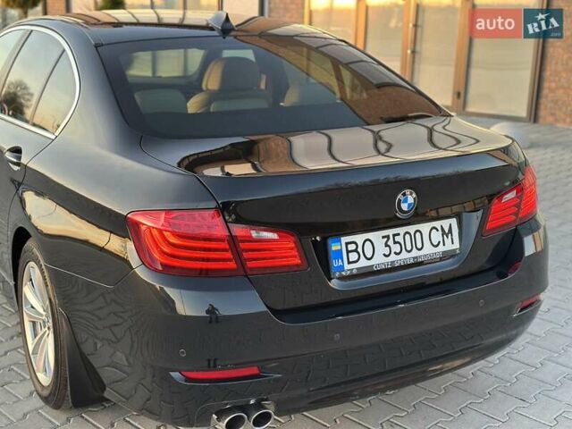 Черный БМВ 5 Серия, объемом двигателя 2 л и пробегом 237 тыс. км за 20500 $, фото 10 на Automoto.ua