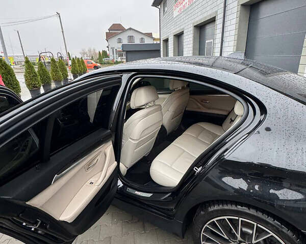 Черный БМВ 5 Серия, объемом двигателя 3 л и пробегом 137 тыс. км за 19500 $, фото 4 на Automoto.ua