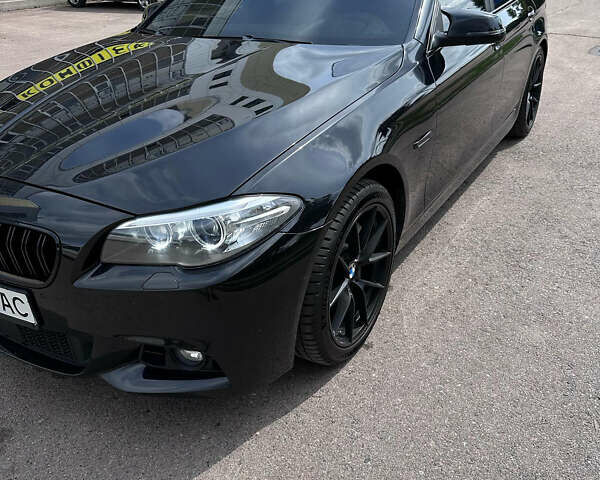 Черный БМВ 5 Серия, объемом двигателя 3 л и пробегом 95 тыс. км за 21000 $, фото 2 на Automoto.ua