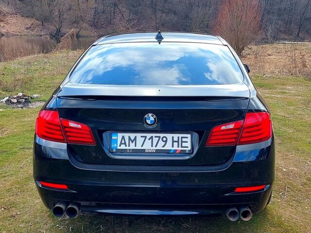 Чорний БМВ 5 Серія, об'ємом двигуна 2 л та пробігом 250 тис. км за 19500 $, фото 2 на Automoto.ua