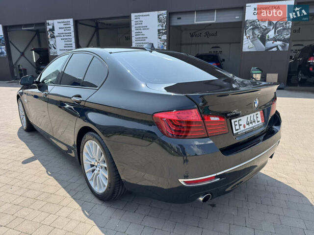 Чорний БМВ 5 Серія, об'ємом двигуна 3 л та пробігом 230 тис. км за 26700 $, фото 16 на Automoto.ua