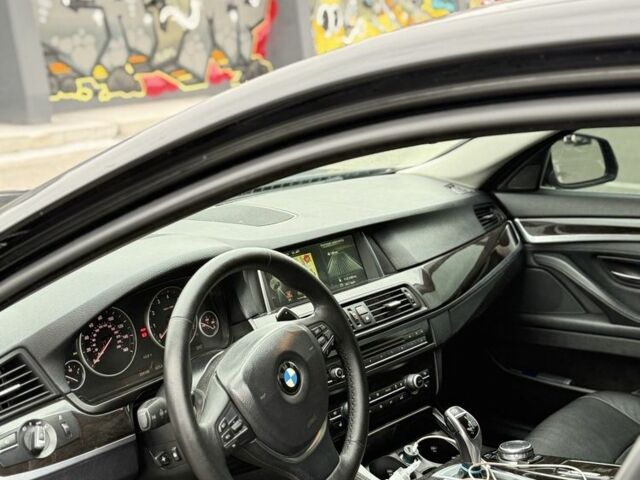 Черный БМВ 5 Серия, объемом двигателя 3 л и пробегом 200 тыс. км за 14999 $, фото 5 на Automoto.ua
