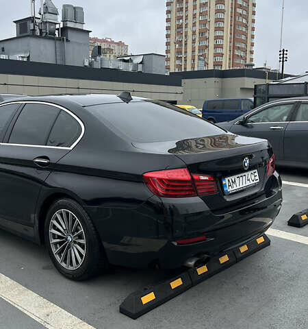 Черный БМВ 5 Серия, объемом двигателя 2 л и пробегом 213 тыс. км за 21500 $, фото 4 на Automoto.ua