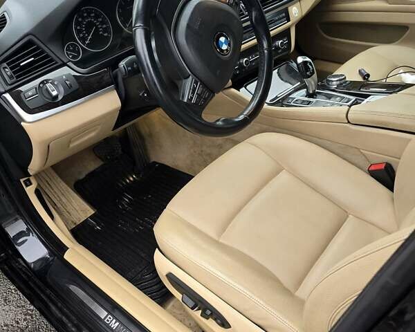 Чорний БМВ 5 Серія, об'ємом двигуна 2 л та пробігом 177 тис. км за 18100 $, фото 12 на Automoto.ua