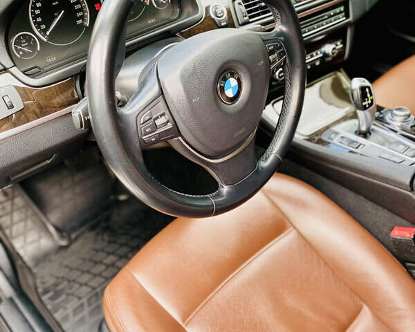 Черный БМВ 5 Серия, объемом двигателя 2 л и пробегом 270 тыс. км за 19500 $, фото 4 на Automoto.ua