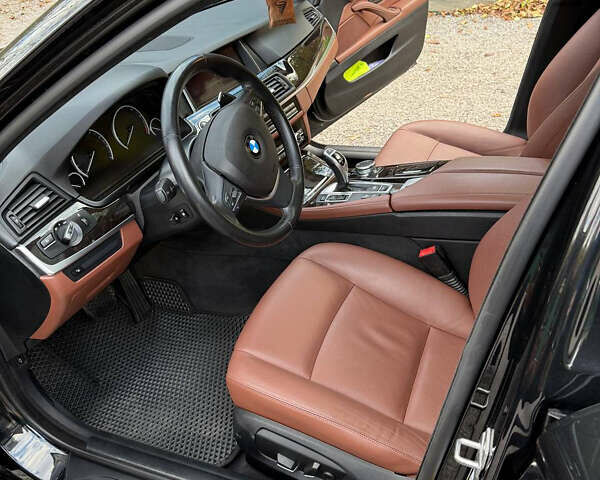Чорний БМВ 5 Серія, об'ємом двигуна 2 л та пробігом 134 тис. км за 17500 $, фото 10 на Automoto.ua