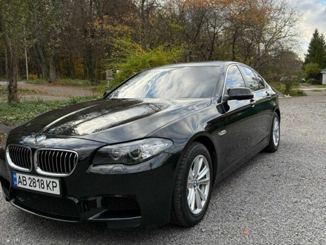 Чорний БМВ 5 Серія, об'ємом двигуна 2 л та пробігом 134 тис. км за 17500 $, фото 1 на Automoto.ua