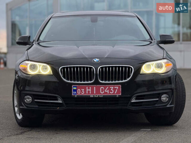 Черный БМВ 5 Серия, объемом двигателя 2 л и пробегом 101 тыс. км за 15900 $, фото 2 на Automoto.ua