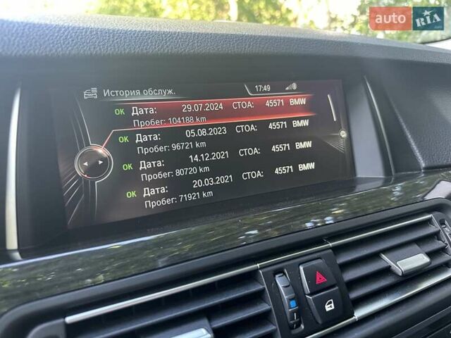 Чорний БМВ 5 Серія, об'ємом двигуна 2 л та пробігом 114 тис. км за 18000 $, фото 5 на Automoto.ua