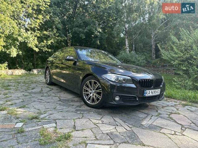 Чорний БМВ 5 Серія, об'ємом двигуна 2 л та пробігом 114 тис. км за 18000 $, фото 1 на Automoto.ua