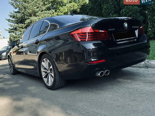 Черный БМВ 5 Серия, объемом двигателя 2 л и пробегом 214 тыс. км за 21000 $, фото 11 на Automoto.ua