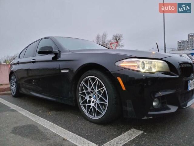 Черный БМВ 5 Серия, объемом двигателя 3 л и пробегом 188 тыс. км за 21500 $, фото 6 на Automoto.ua