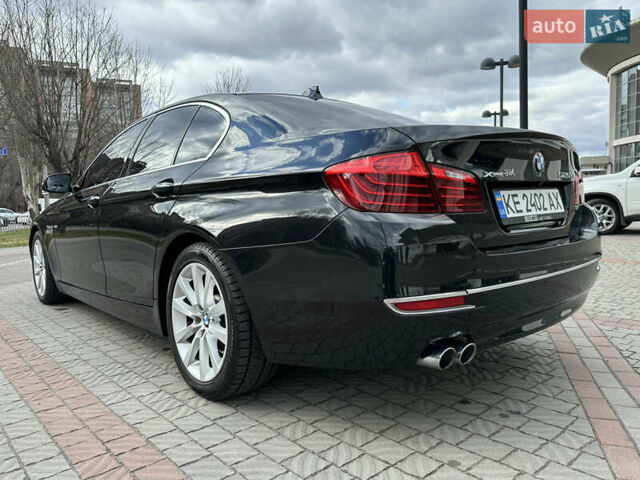 Черный БМВ 5 Серия, объемом двигателя 2 л и пробегом 161 тыс. км за 21000 $, фото 5 на Automoto.ua