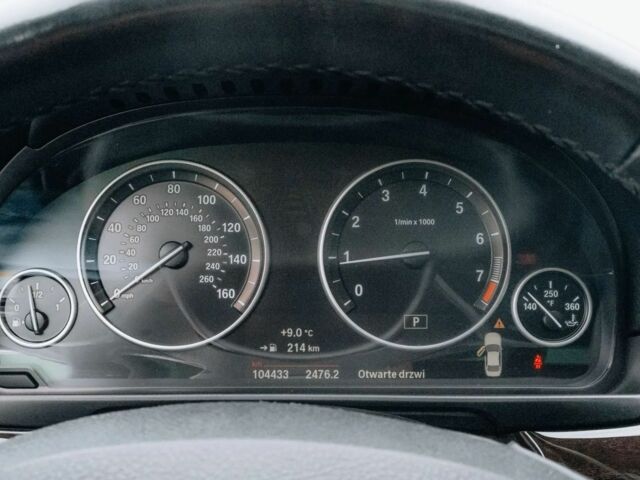 Чорний БМВ 5 Серія, об'ємом двигуна 2 л та пробігом 104 тис. км за 10900 $, фото 8 на Automoto.ua