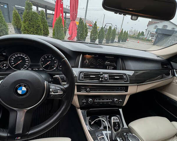 Черный БМВ 5 Серия, объемом двигателя 3 л и пробегом 137 тыс. км за 19500 $, фото 14 на Automoto.ua