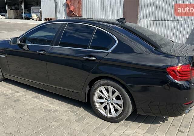 Чорний БМВ 5 Серія, об'ємом двигуна 2 л та пробігом 199 тис. км за 13950 $, фото 7 на Automoto.ua