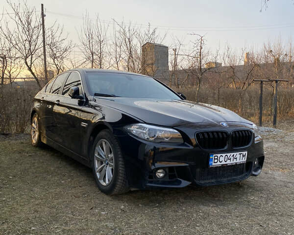 Черный БМВ 5 Серия, объемом двигателя 2 л и пробегом 188 тыс. км за 15000 $, фото 4 на Automoto.ua